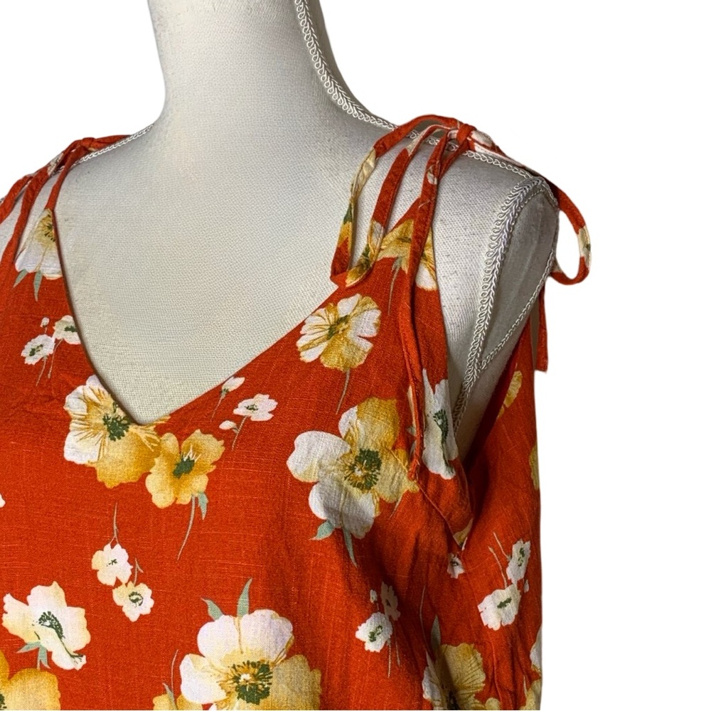 Style Rack Tunic Tank Linen Blend - Picture 3 of 5